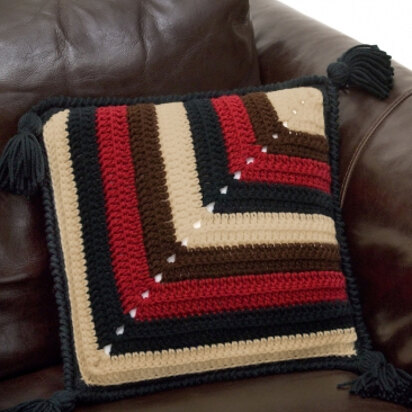 Not Your Granny's Pillow in Caron One Pound - Downloadable PDF