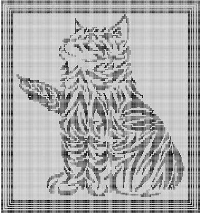 Calico Cat Cuddle Mosaic Blanket (US)