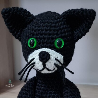 Connie the Cat - UK Terminology - Amigurumi
