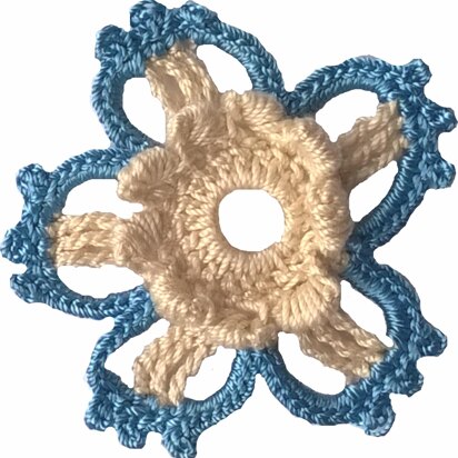 Irish Crochet Flower