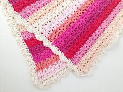 Striped Baby Blanket