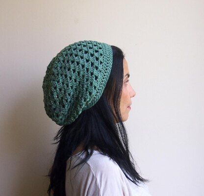 Granny slouchy beret hat