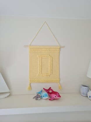 Letter D Wallhanging