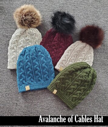 Avalanche of Cables Hat