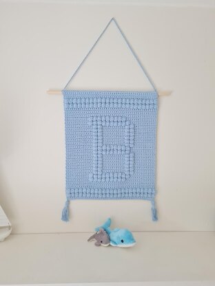 Letter B Wallhanging