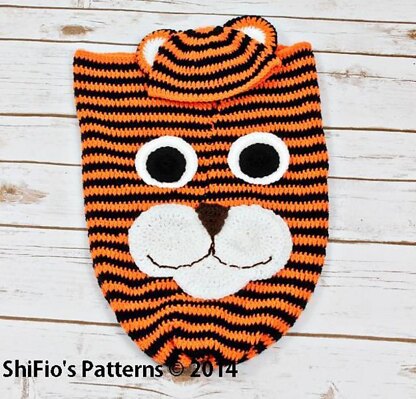 271-Tiger Cocoon Crochet Pattern #271