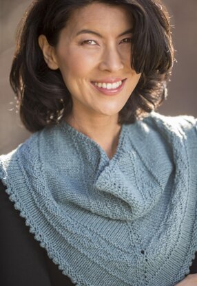 Thelonius Cowl in Cascade Yarns Friday Harbor - W749 - Downloadable PDF