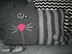 Stripey Cat Cushion