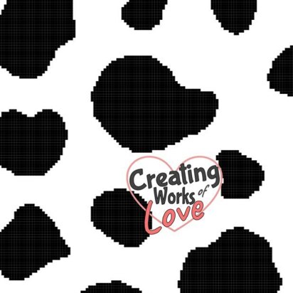 Cow Print Stitch Graph