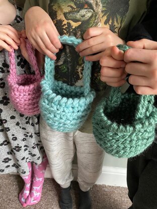 Chunky Woven Easter Basket