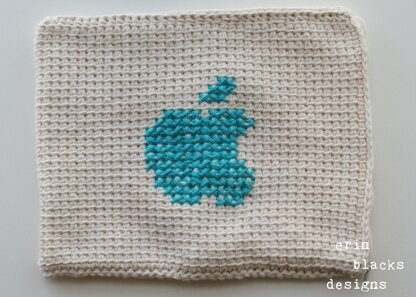 Cotton Delicious Apple Tablet Case (8.5" x 10") (tunisian003)