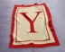 Y Name Blanket Baby Shower Stroller Alphabet 70x90 square C2C Crochet Pattern