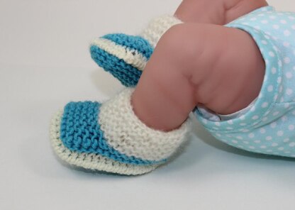 Just For Preemies - Fur Top Booties