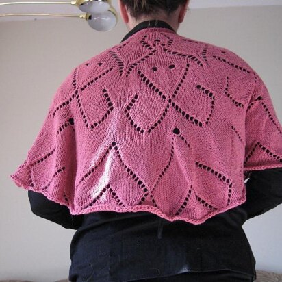 Not-Identical Twins Shawls - Lucy - knitting pattern