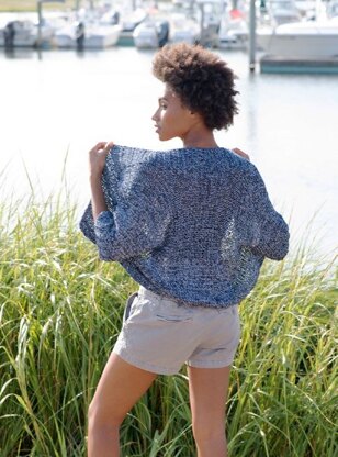 Alfama Cardigan in Berroco Regatta - 396-6 - Downloadable PDF