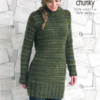 Sweaters in King Cole Super Chunky - 4067 - Downloadable PDF