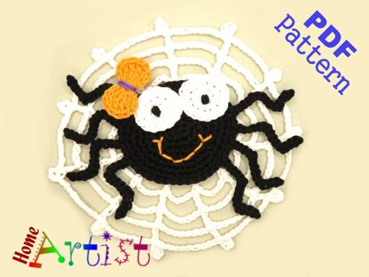 Spider Halloween Applique