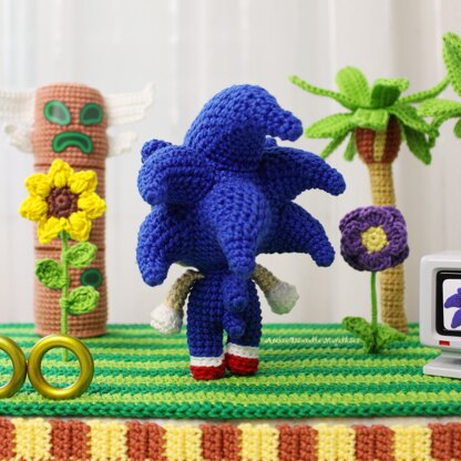 Sonic & Shadow, the hedgehogs amigurumi pattern