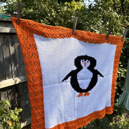 Penguin Baby Blanket