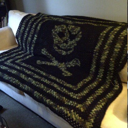 Skull and Crossbones Blanket