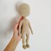 Crochet doll pattern Basic Doll body patterns Amigurumi doll pattern Crochet body doll base 29 cm (11,4 inch) (English, Deutsch, Français)