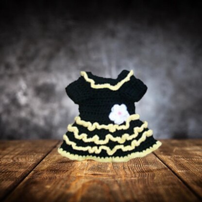 18" Crochet Bumblebee costume