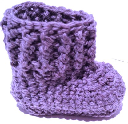 Oh Baby ! Crocheted Baby Bootie