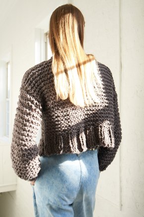 Loopy Mango Big Cotton Urban Fisherman Sweater #3