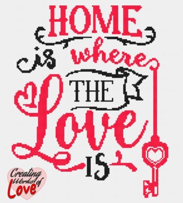 Home Is Where The Love Is Stitch Graphgan