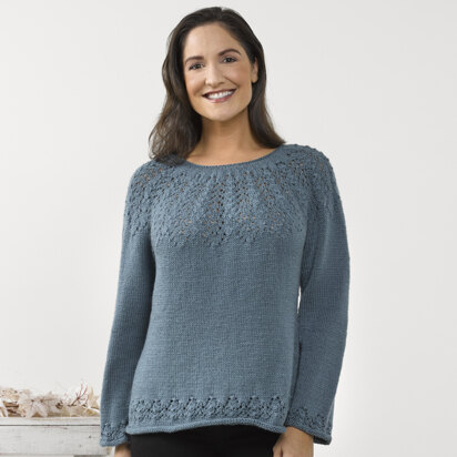 Cumin Sweater in Valley Yarns Haydenville - 940 - Downloadable PDF