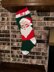 Santa Vintage Fifties Stocking