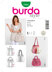 Burda Style Bag Sewing Pattern B7264 - Paper Pattern, Size one size