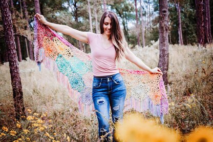 Milkweed Leaf Shawl