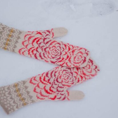 Rosy Mittens