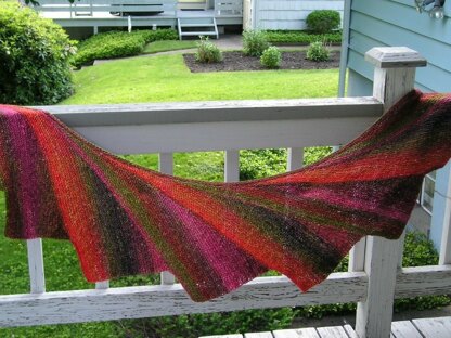 Wingspan shawl