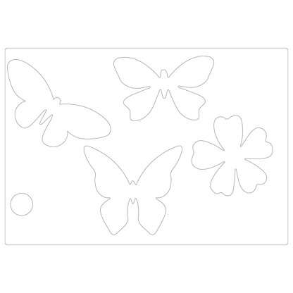 Sizzix Bigz Plus Die - Fantastical Butterflies by Olivia Rose