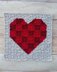 Heart Pixel Art Square