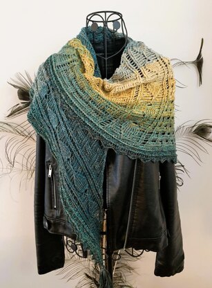 Triangular Scarf "Xanthis"