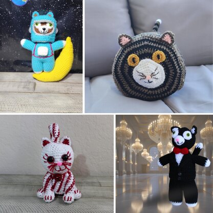 Furry Felines Crochet Patterns Ebook