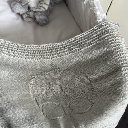 Harry Scar Shadow Baby Blanket