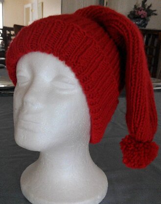 Ribbed Cuffed Stocking Hat