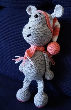 Crochet Pattern Hippo Nelli!