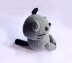 Grey Cat with Bell Crochet Amigurumi