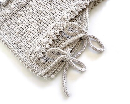 4-6 years – PICOTS Crochet Vest Pattern