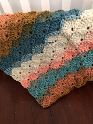 By the Seashore Baby Blanket