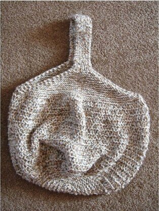 Easy Knit French Market Bag