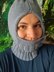 Sage Balaclava for Aran