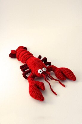 Red Lobster Crochet Pattern, Lobster Amigurumi Pattern