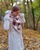 Gingham Triangle Shawl