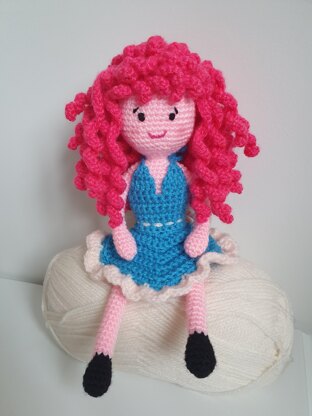 Ruby crochet dolly